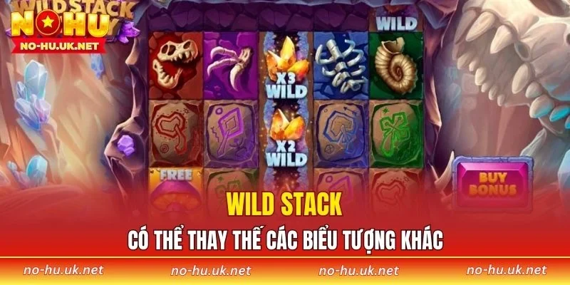 Wild Stack có thể thay thế các biểu tượng khác